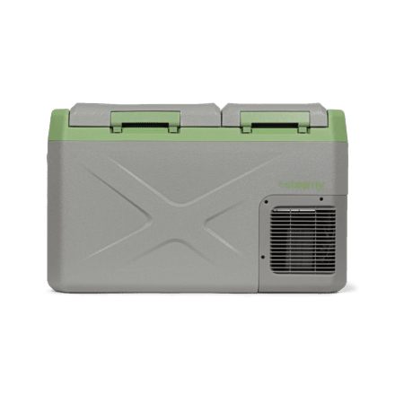 Steamy-E Elektrische Compressor Koelbox (24 Liter) met twee vakken
