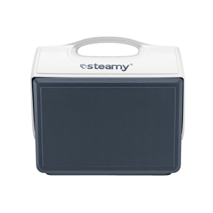 Steamy Sport 15 (15 Liter) Koelbox Blauw + 1x koelmat (88 cubes) met flinke korting