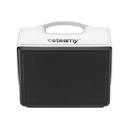 Steamy BMX 15 (15 Liter) Koelbox Zwart + 1x koelmat (88 cubes) met flinke korting