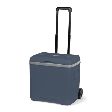 Steamy Cool 30 Roller (30 Liter) Koelbox Blauw + 2x koelelement Large met flinke korting