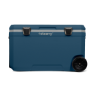 Steamy Cool 70 Roller (70 Liter) Koelbox op Wielen Blauw + 1x koelelement XXL met flinke korting
